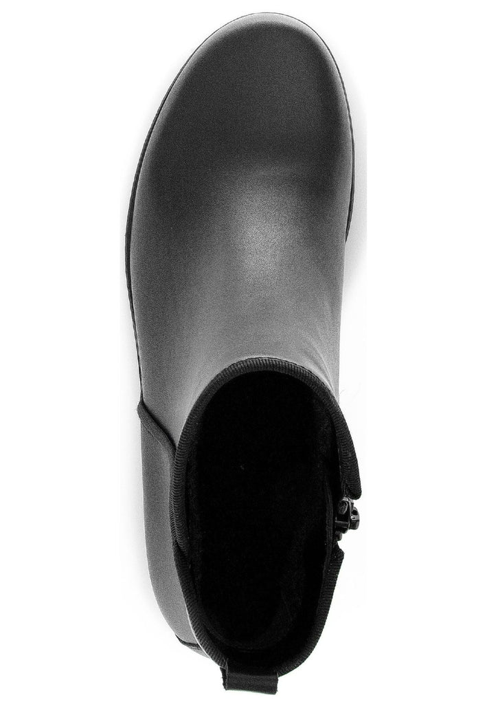 Gabor Stiefelette Glattleder Schwarz