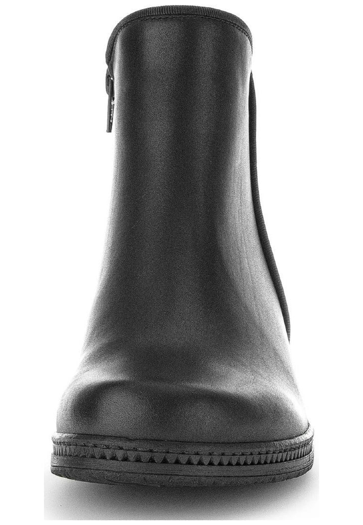 Gabor Stiefelette Glattleder Schwarz