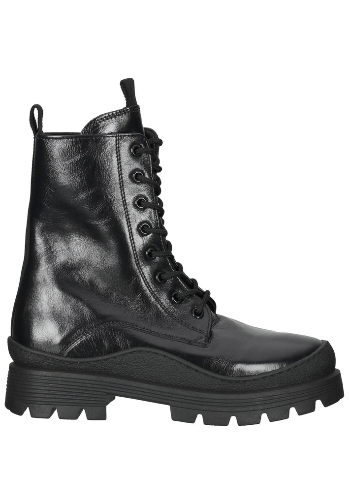 Gabor Stiefelette Glattleder Schwarz
