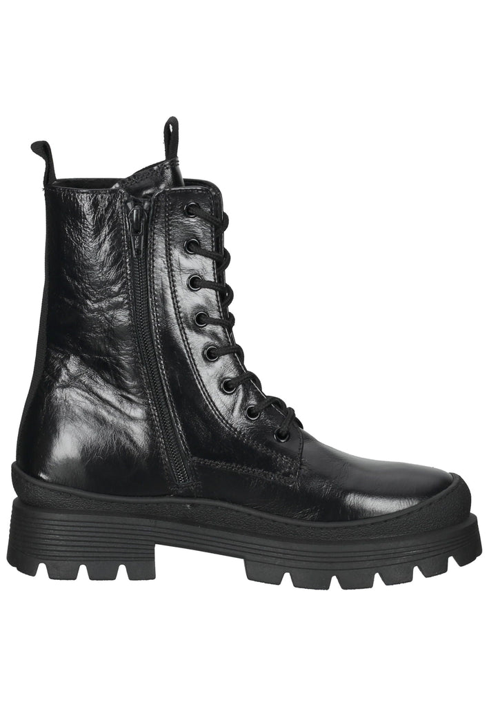 Gabor Stiefelette Glattleder Schwarz