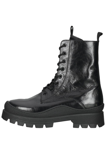 Gabor Stiefelette Glattleder Schwarz