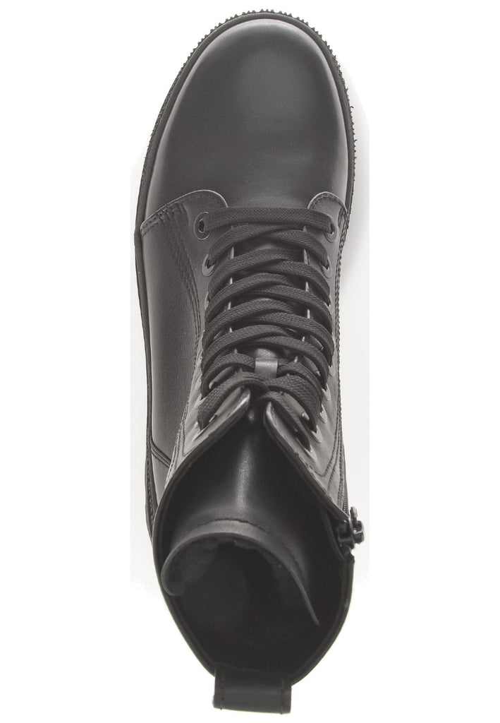 Gabor Stiefelette Glattleder Schwarz