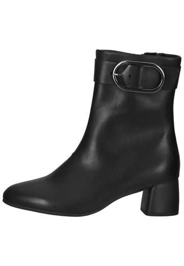 Gabor Stiefelette Glattleder Schwarz