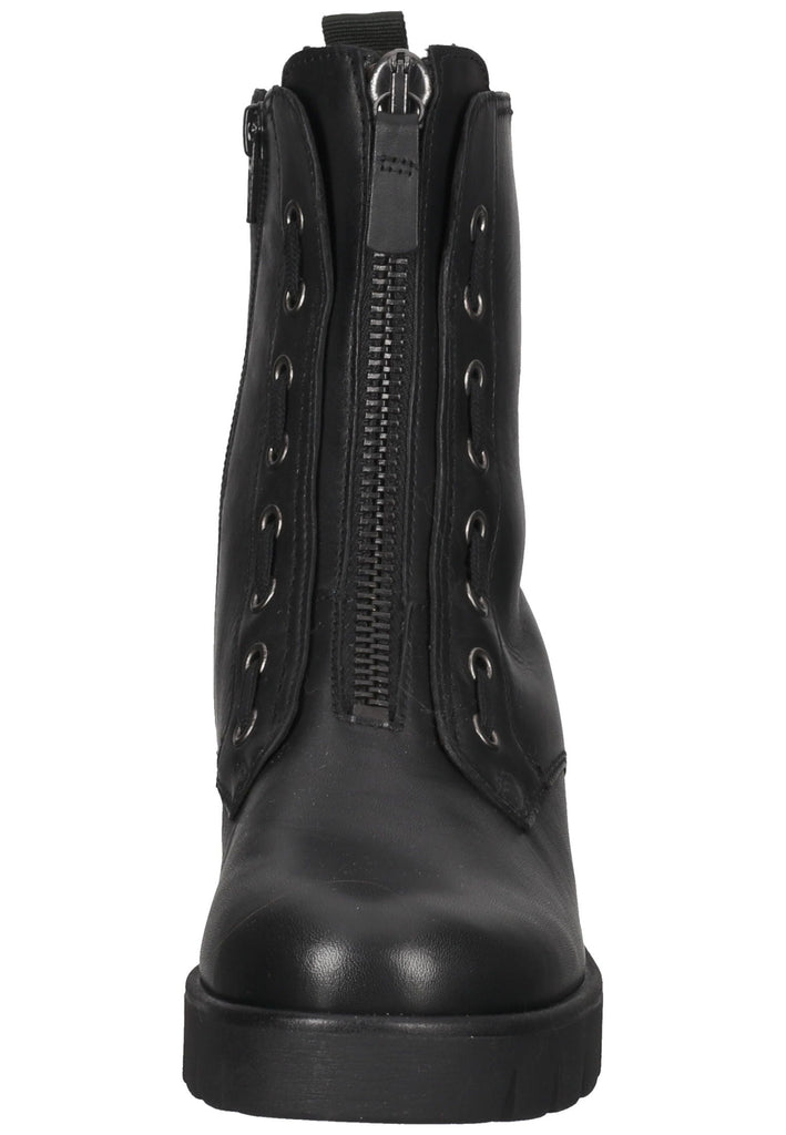Gabor Stiefelette Glattleder Schwarz