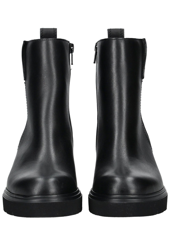 Gabor Stiefelette Glattleder Schwarz