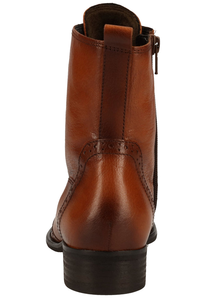 Gabor Stiefelette Glattleder Whisky
