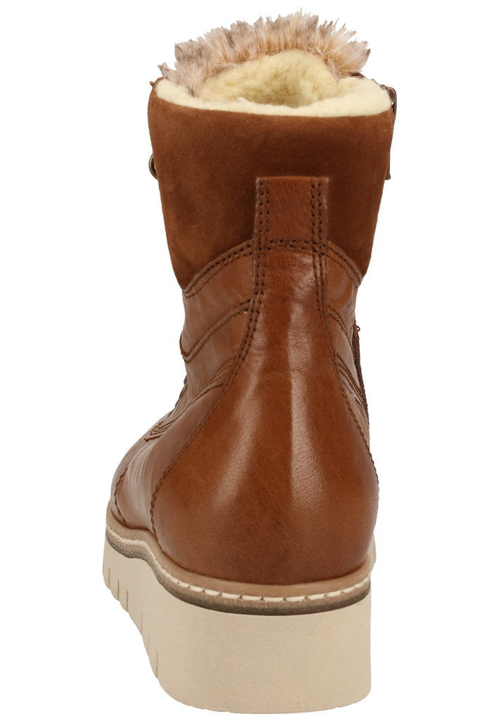 Gabor Stiefelette Leder Copper Warmfutter