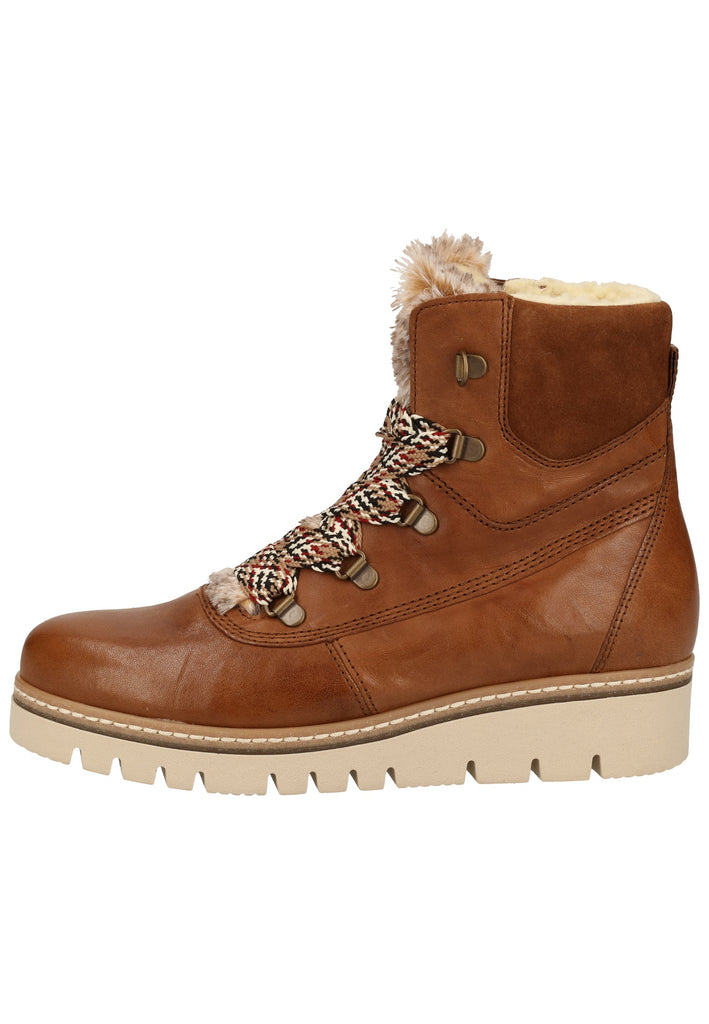 Gabor Stiefelette Leder Copper Warmfutter