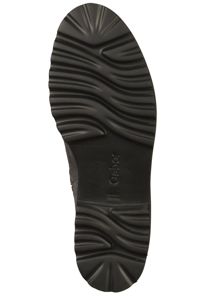 Gabor Stiefelette Leder Dunkelgrau