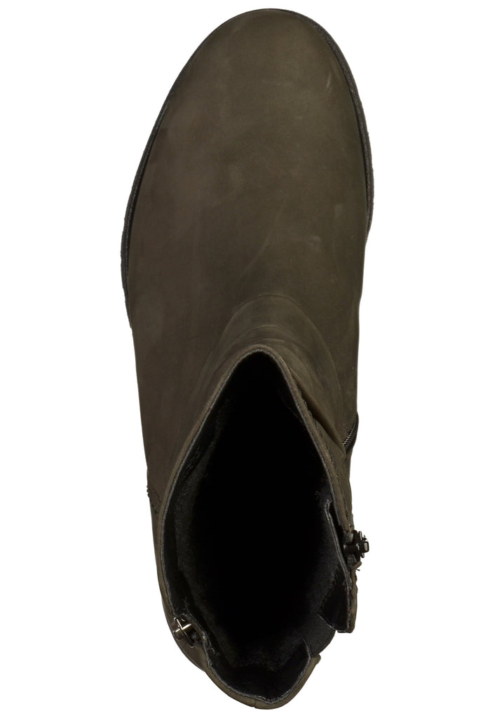 Gabor Stiefelette Leder Dunkelgrau