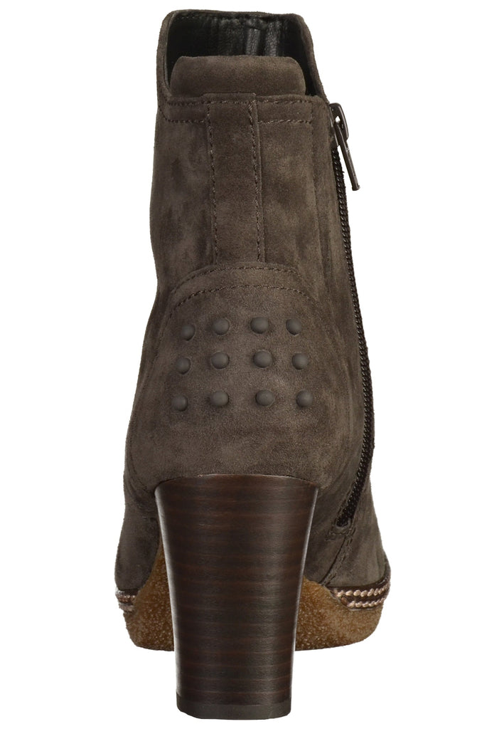 Gabor Stiefelette Leder Dunkelgrau