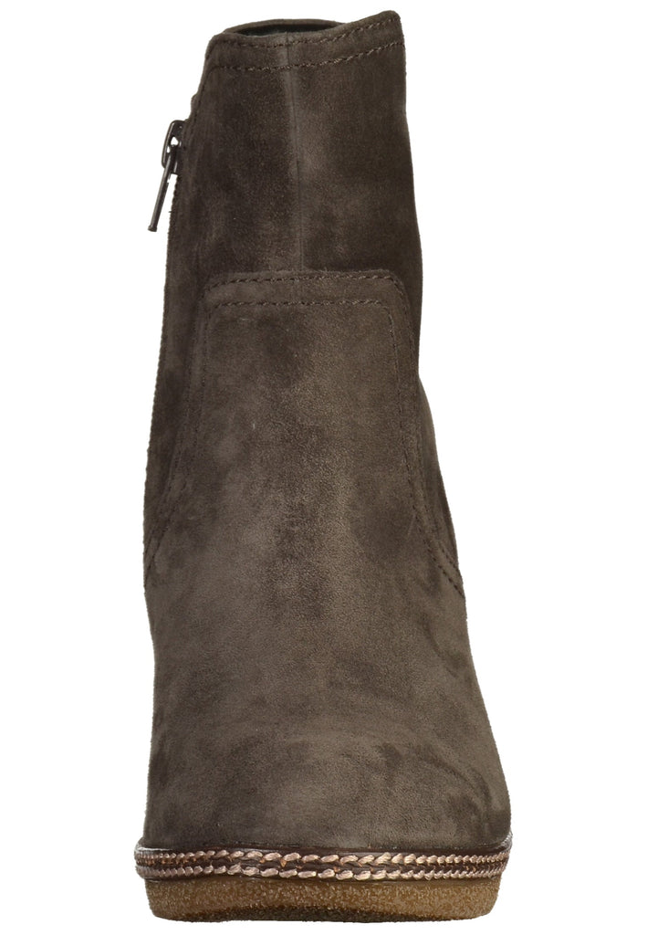 Gabor Stiefelette Leder Dunkelgrau