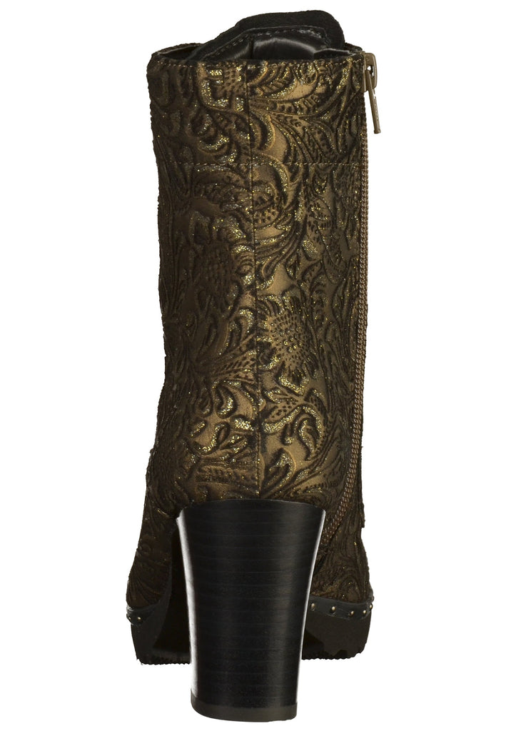 Gabor Stiefelette Leder Oliv