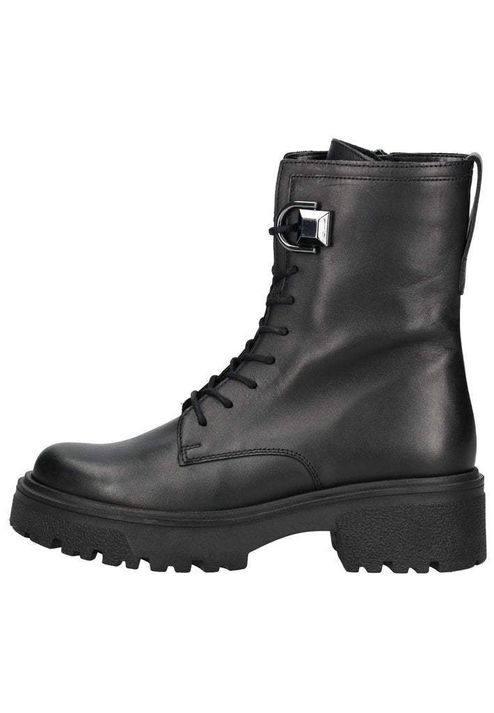 Gabor Stiefelette Leder Schwarz