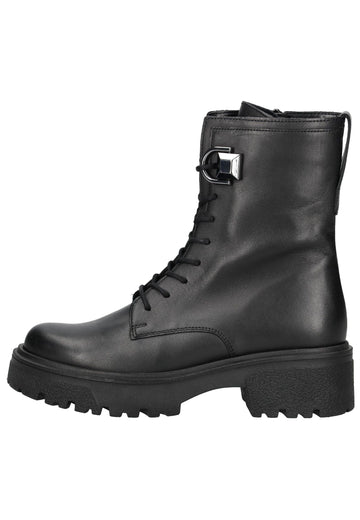 Gabor Stiefelette Leder Schwarz