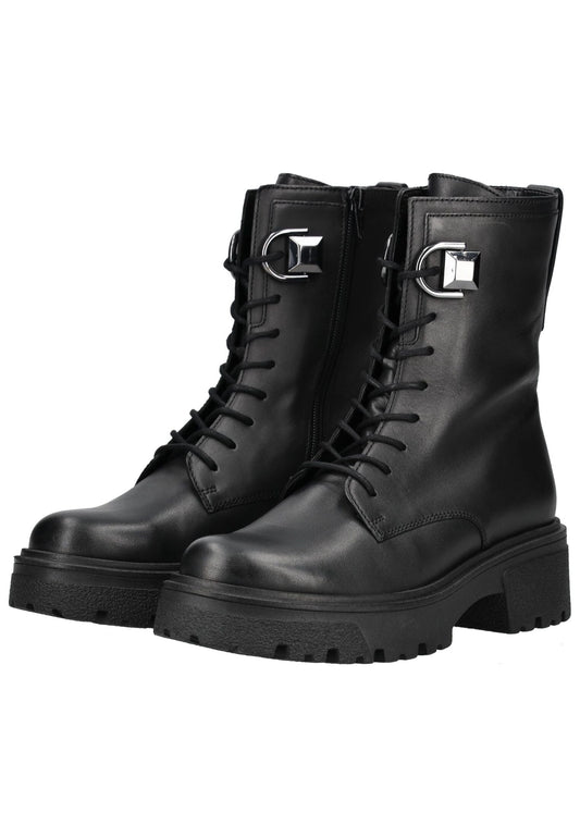Gabor Stiefelette Leder Schwarz