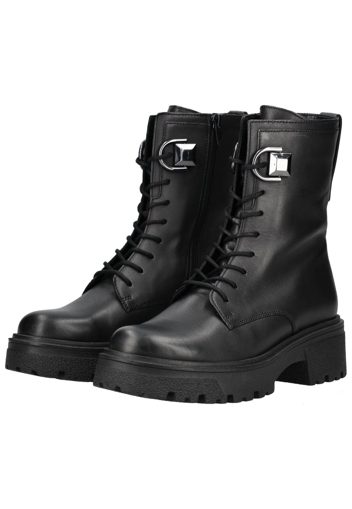 Gabor Stiefelette Leder Schwarz