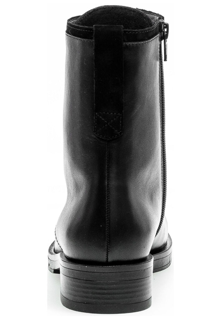 Gabor Stiefelette Leder Schwarz