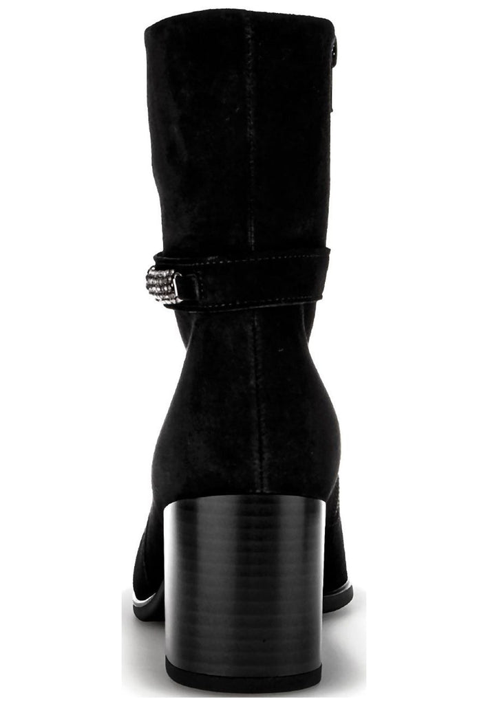 Gabor Stiefelette Leder Schwarz