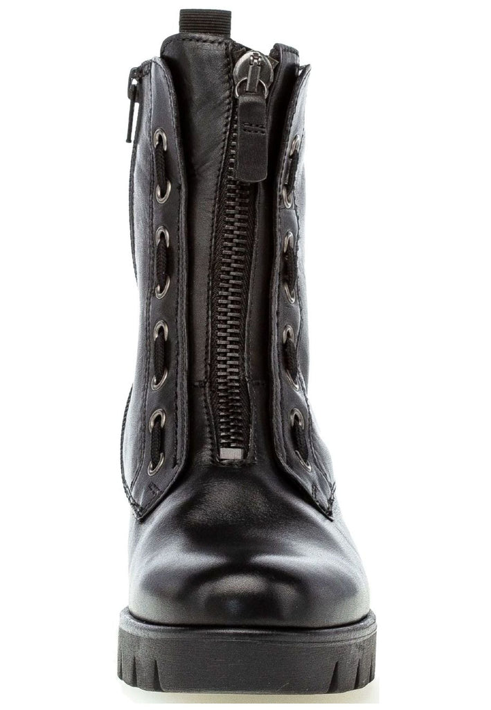 Gabor Stiefelette Leder Schwarz