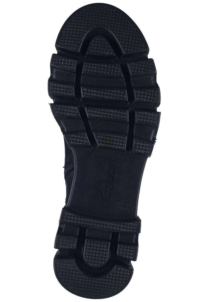 Gabor Stiefelette Leder Schwarz