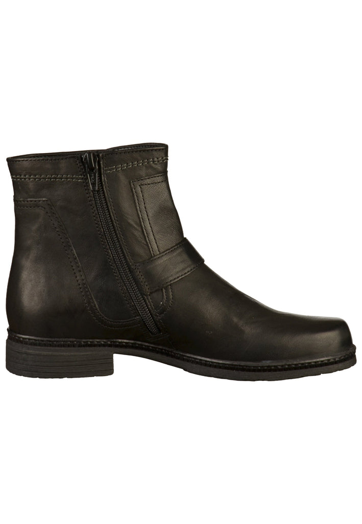 Gabor Stiefelette Leder Schwarz