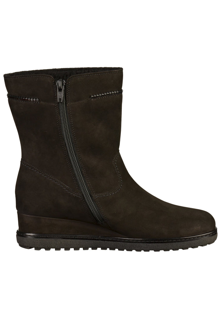 Gabor Stiefelette Leder Schwarz