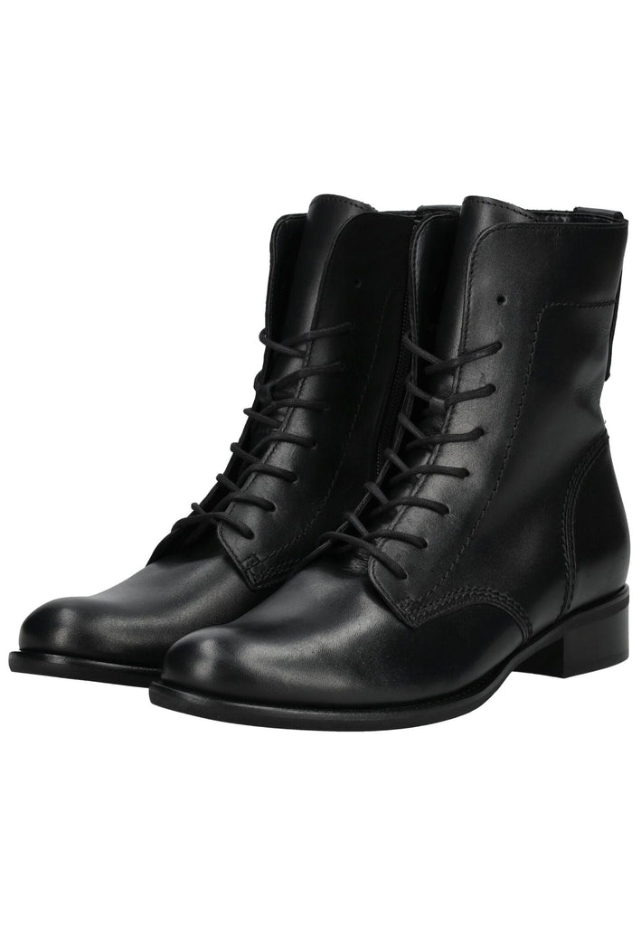 Gabor Stiefelette Leder Schwarz