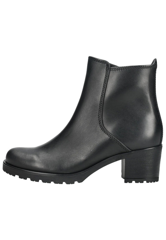 Gabor Stiefelette Leder Schwarz