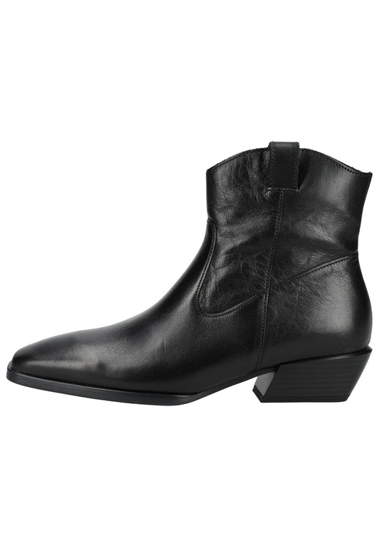 Gabor Stiefelette Leder Schwarz