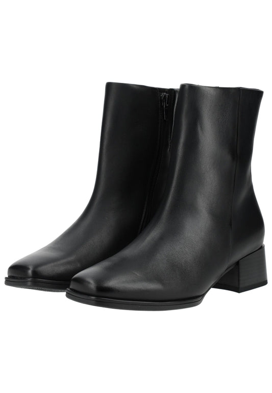 Gabor Stiefelette Leder Schwarz