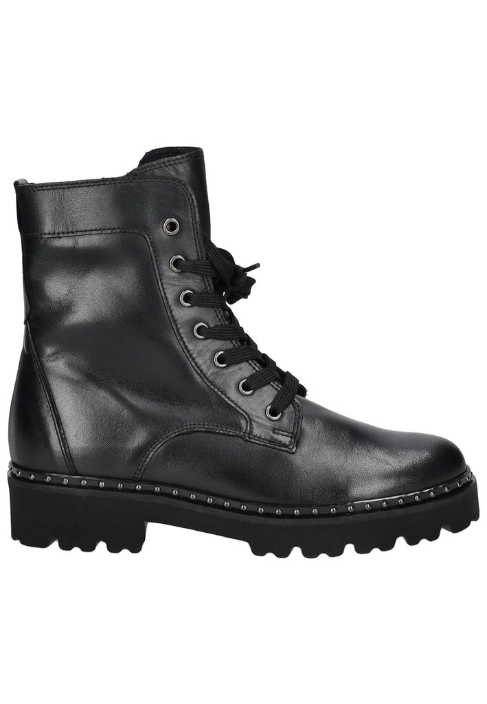 Gabor Stiefelette Leder Schwarz Warmfutter