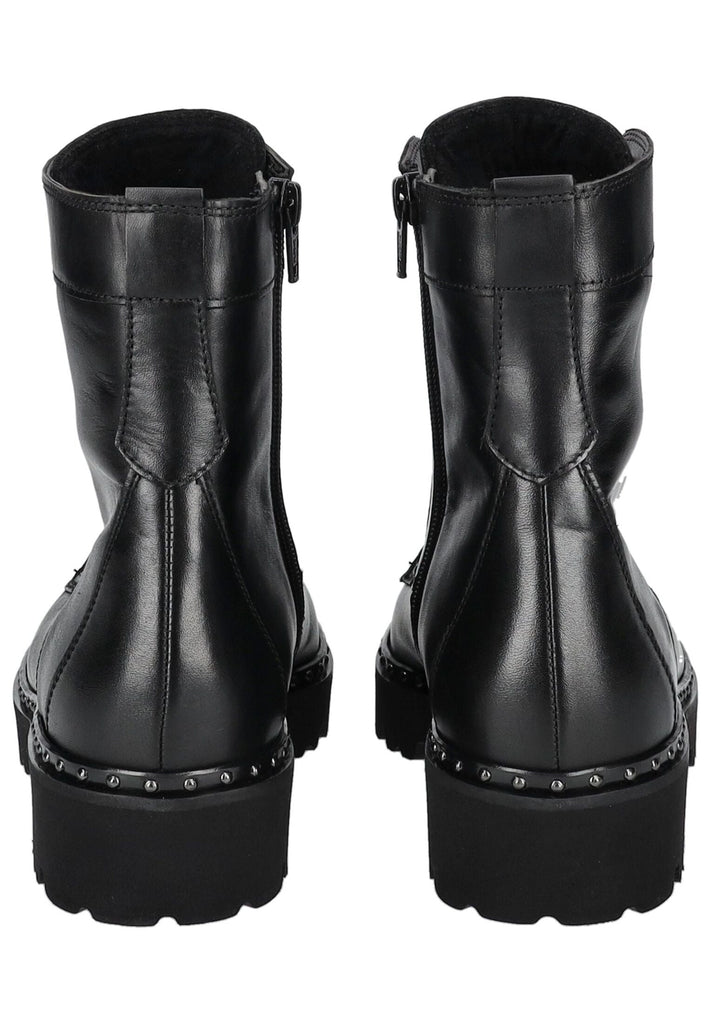Gabor Stiefelette Leder Schwarz Warmfutter