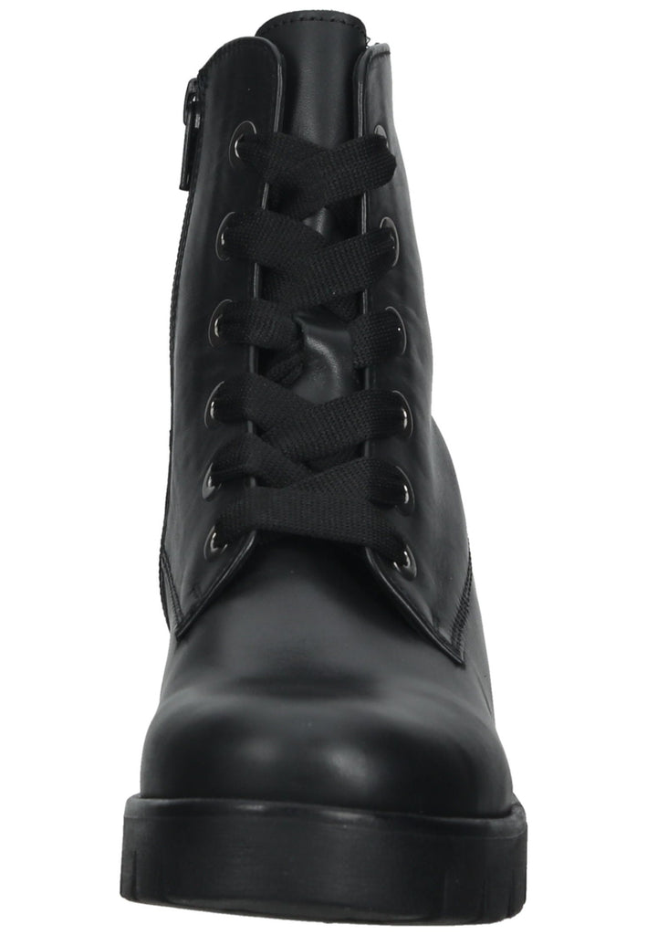 Gabor Stiefelette Leder Schwarz Warmfutter