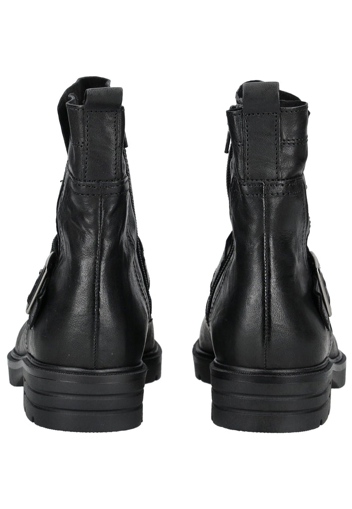 Gabor Stiefelette Leder Schwarz Warmfutter