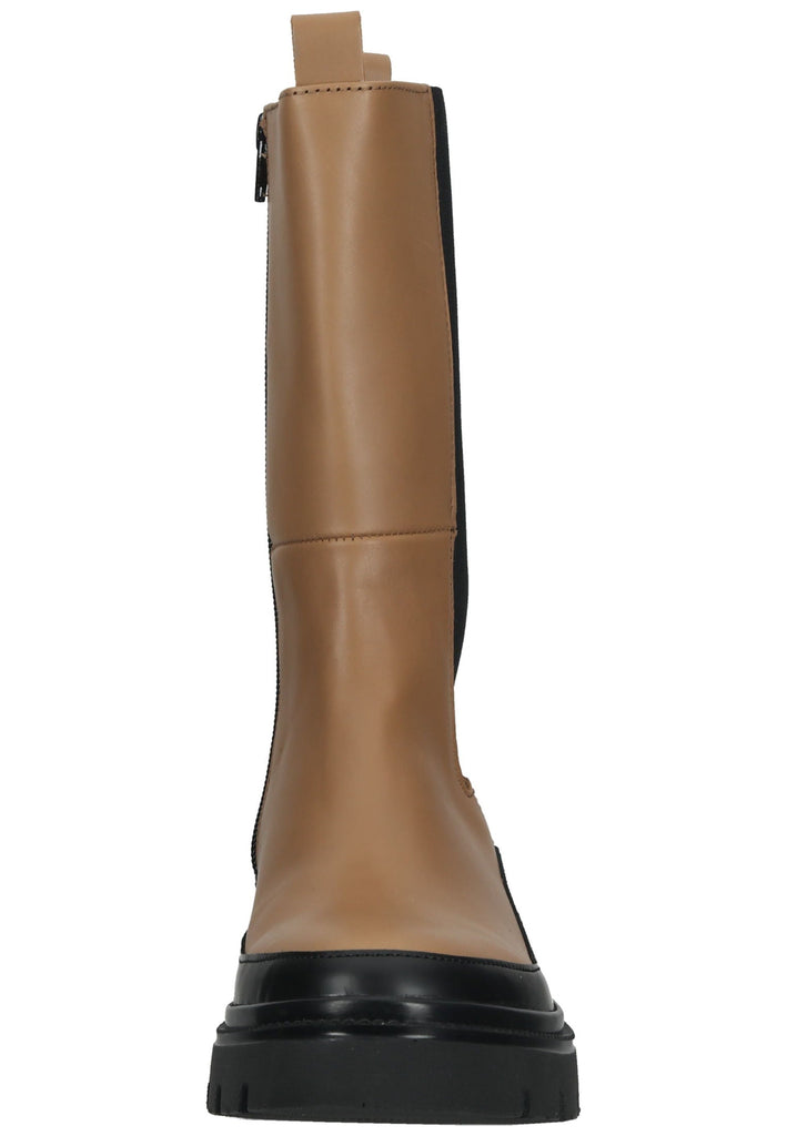 Gabor Stiefelette Leder/Textil Braun/Schwarz Warmfutter