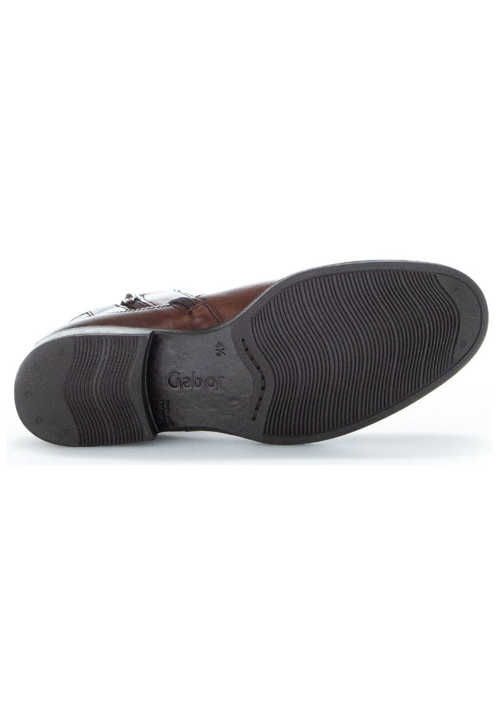 Gabor Stiefelette Leder/Textil Braun Warmfutter