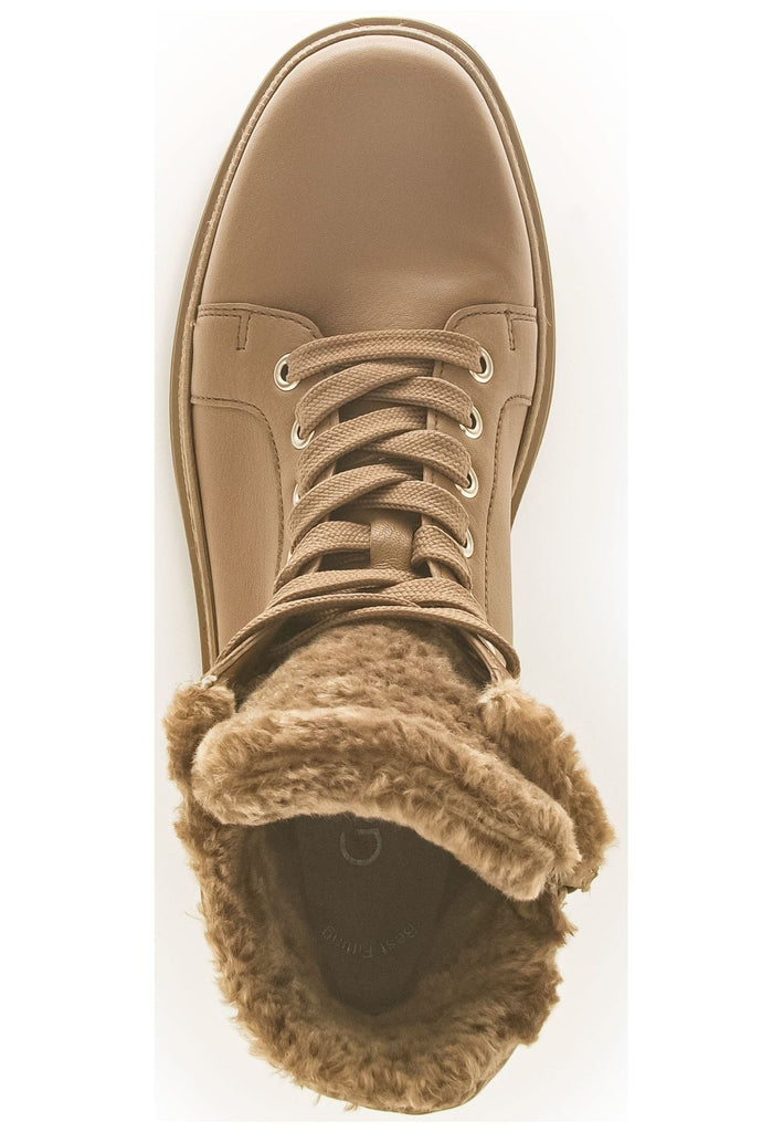 Gabor Stiefelette Leder/Textil Caramel