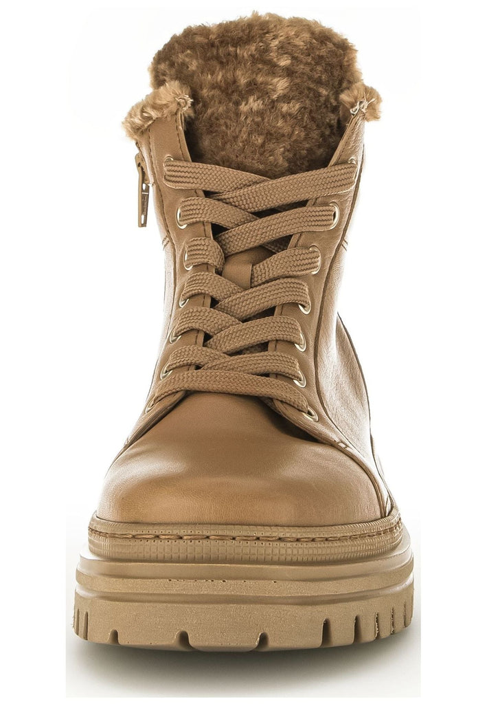 Gabor Stiefelette Leder/Textil Caramel
