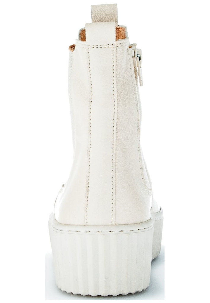 Gabor Stiefelette Leder/Textil Creme