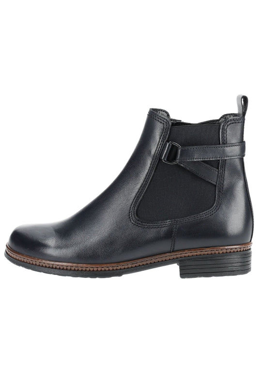 Gabor Stiefelette Leder/Textil Dunkelblau