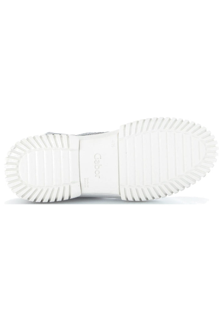 Gabor Stiefelette Leder/Textil Grau