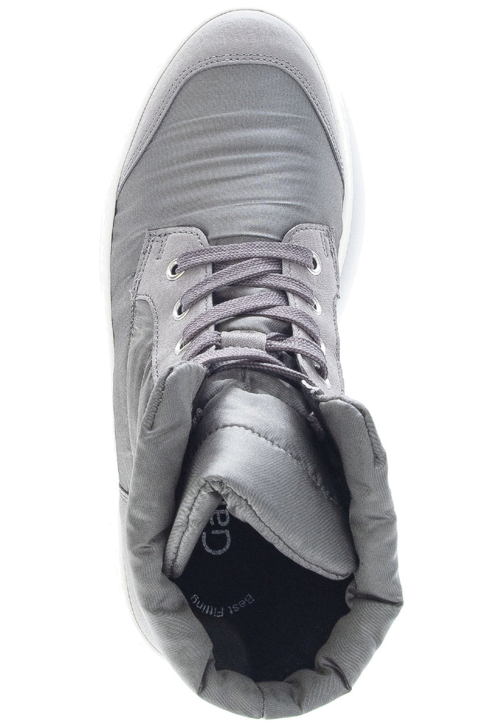 Gabor Stiefelette Leder/Textil Grau