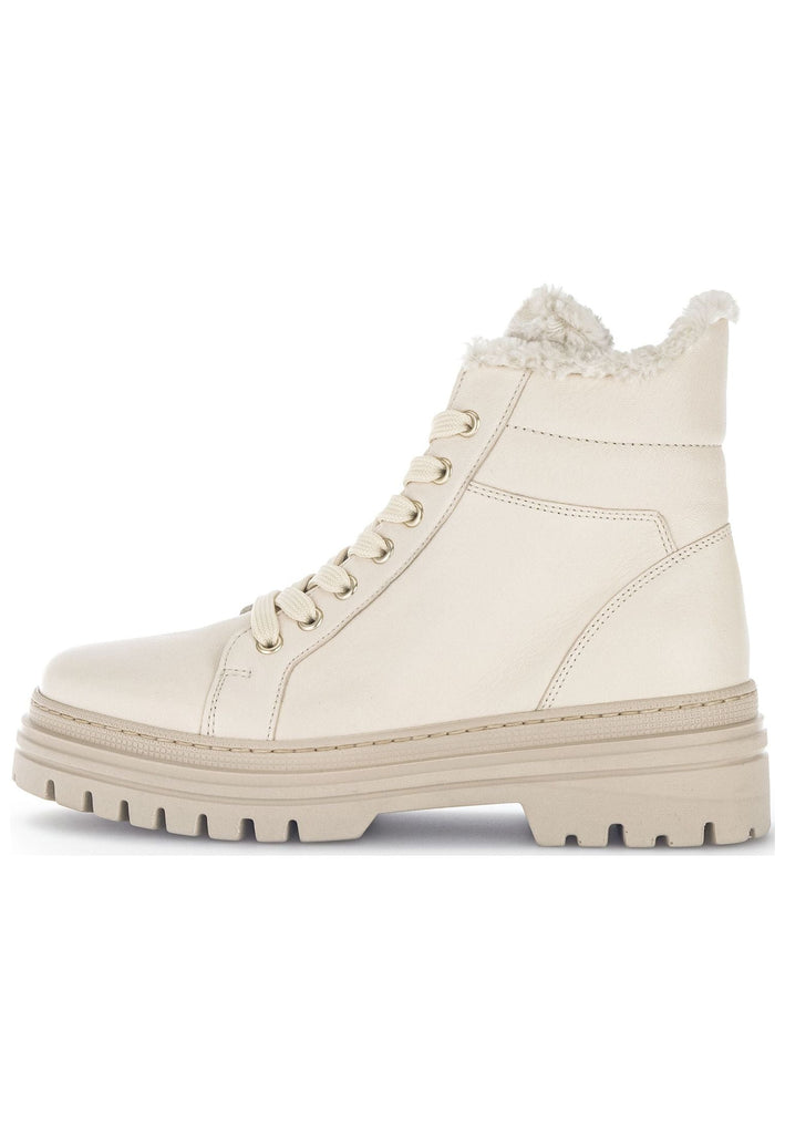 Gabor Stiefelette Leder/Textil Hellbeige