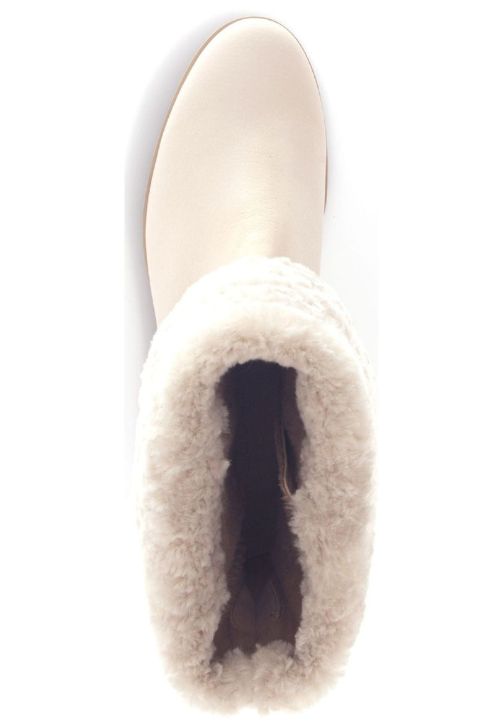 Gabor Stiefelette Leder/Textil Hellbeige