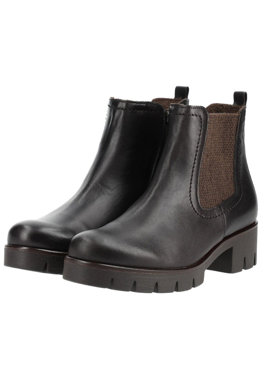 Gabor Stiefelette Leder/Textil Moro Warmfutter