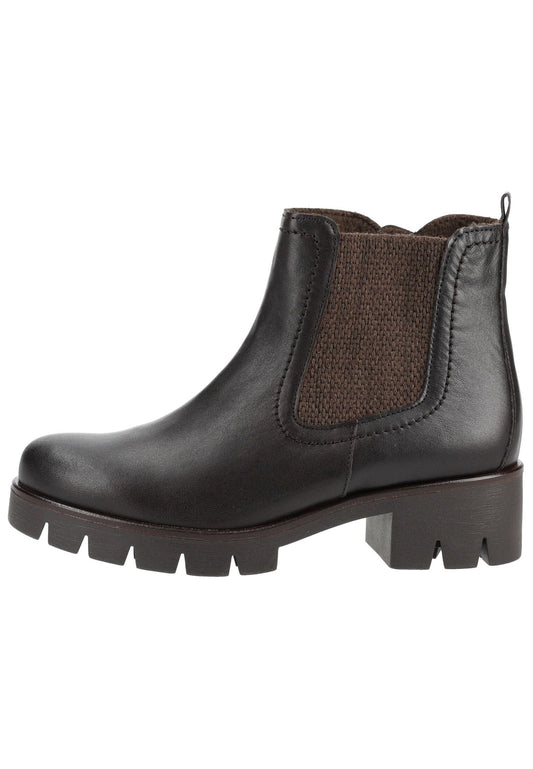 Gabor Stiefelette Leder/Textil Moro Warmfutter