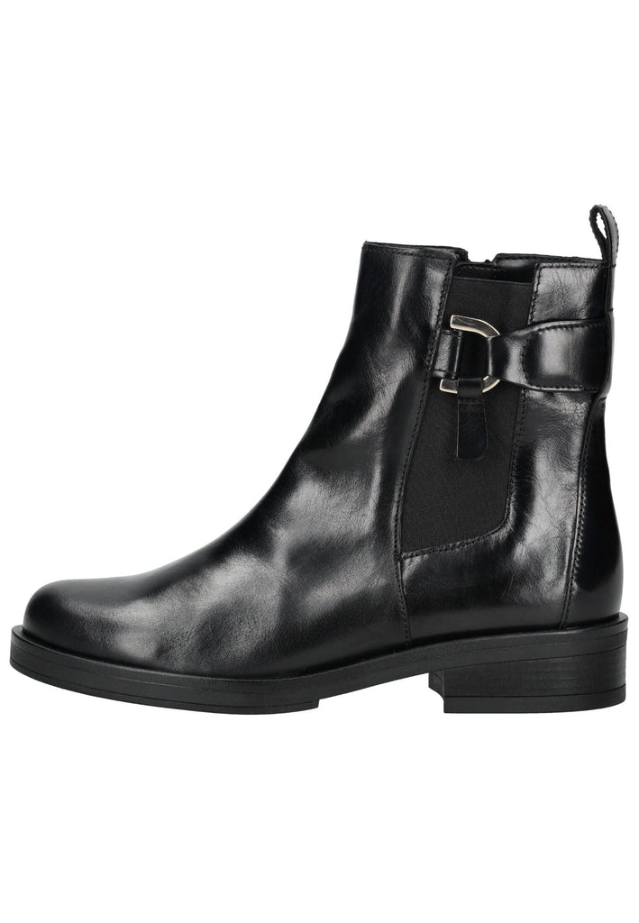 Gabor Stiefelette Leder/Textil Schwarz