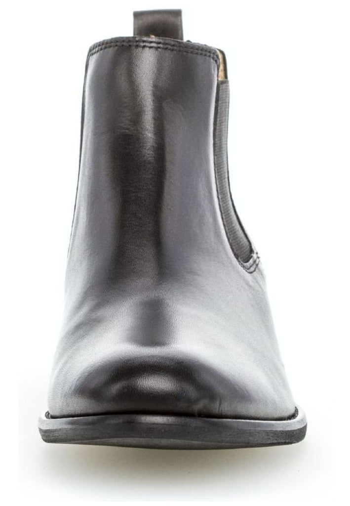 Gabor Stiefelette Leder/Textil Schwarz