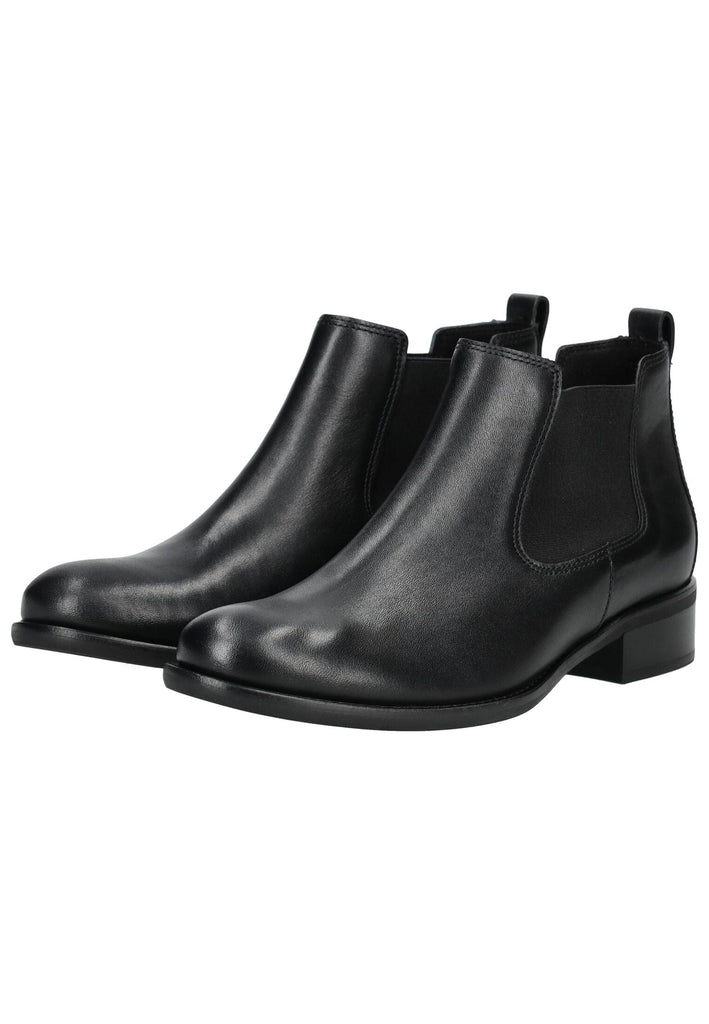 Gabor Stiefelette Leder/Textil Schwarz